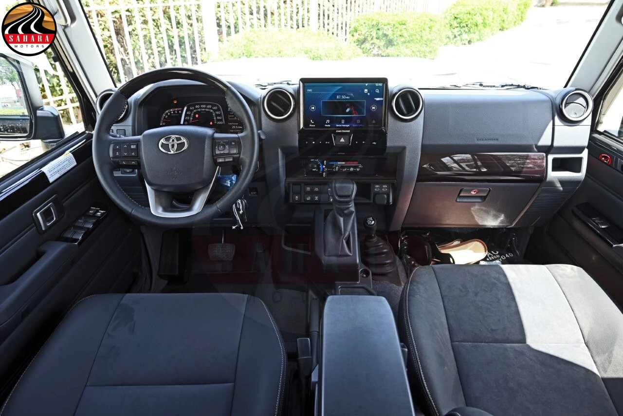 Land Cruiser 76 Hardtop Diesel Interior | LC76 Wagon Limited | Sahara Motors Dubai
