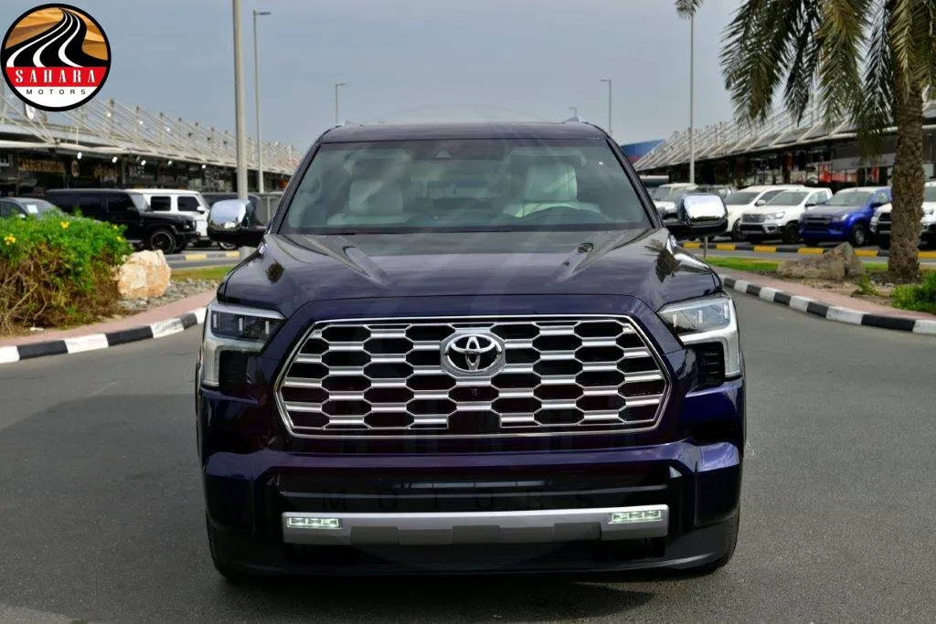 2025 Toyota Sequoia Capstone Hybrid | Sahara Motors Dubai