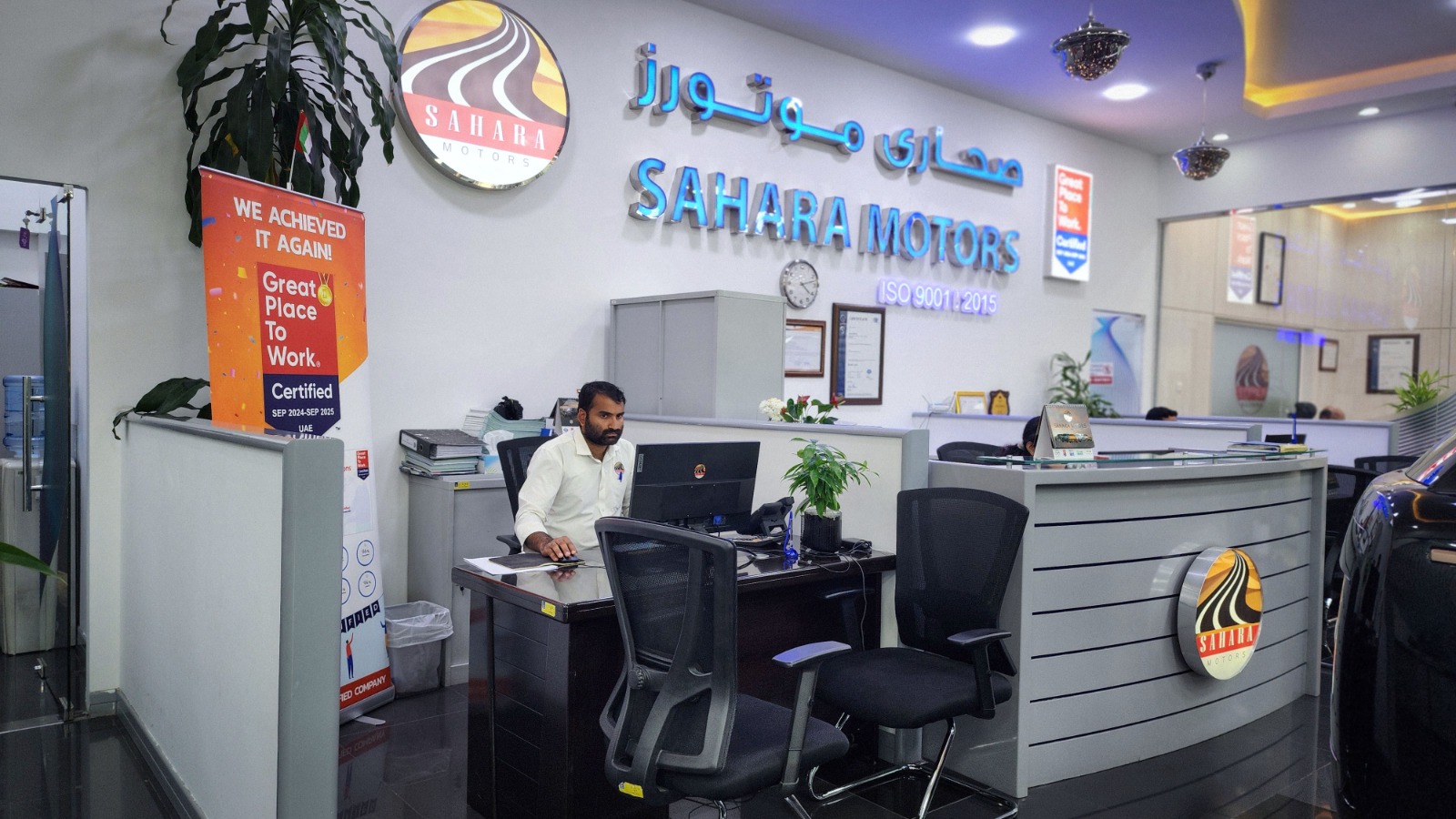 sahara motors showroom1