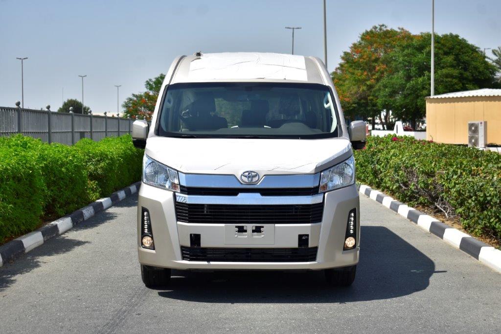 TOYOTA HIACE HIGH ROOF full front face of model