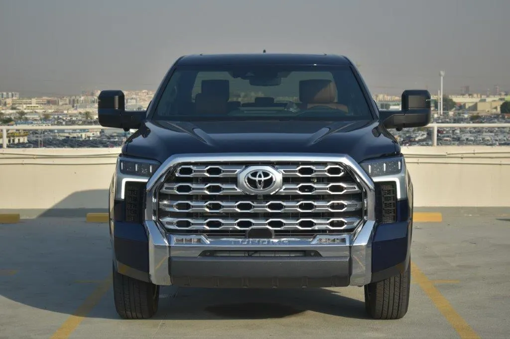 Tundra 2023  | Toyota Tundra Crewmax Platinum1794 V6 3.5L Long Bed | Sahara Motors Dubai