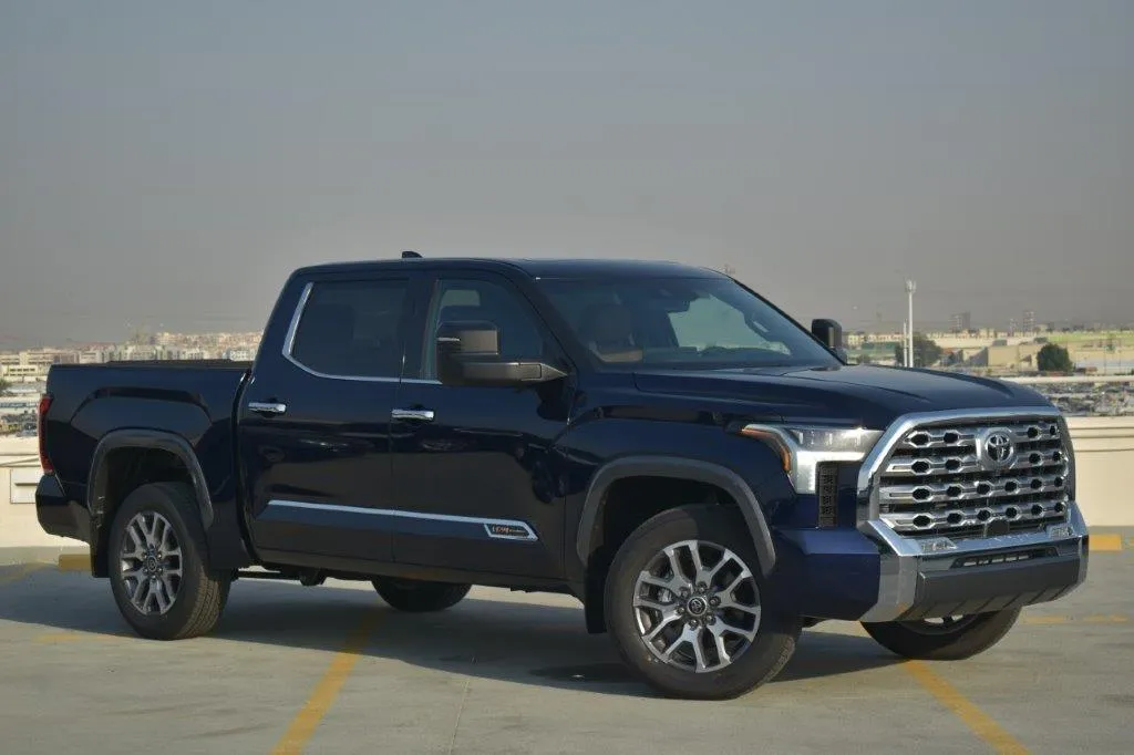 2023 Tundra Platinum  | Toyota Tundra Crewmax Platinum1794 V6 3.5L Long Bed | Sahara Motors Dubai