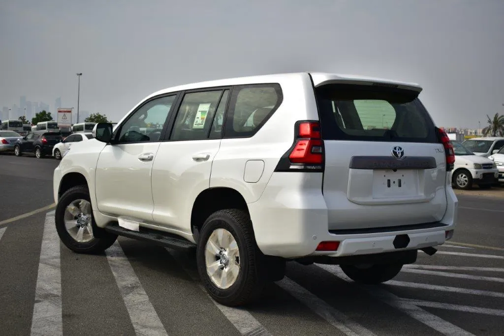 2023 Toyota Prado Spare Tyre Down for Sale TX-L V6 4.0L AT | Sahara Motors Dubai