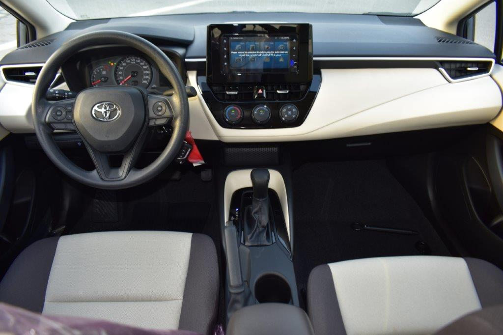 Corolla 2023 Dashboard | 2023 Toyota Corolla XLI | Corolla 2.0L Petrol | Sahara Motors Dubai