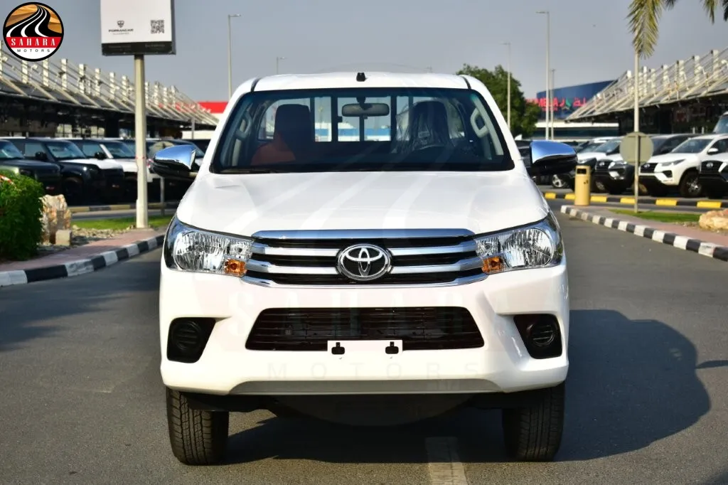 2026 Toyota Hilux Double Cabin Pickup - Front View | Hilux DLXG 2.4L | Hilux Diesel Manual | Sahara Motors Dubai
