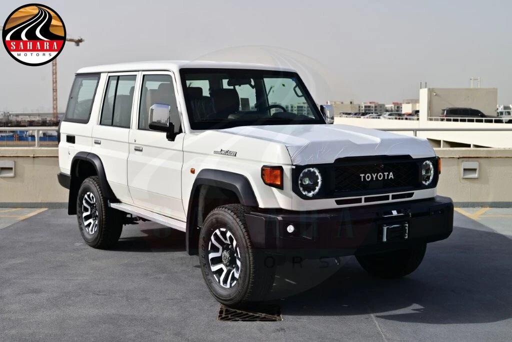 New Toyota Land Cruiser 76 Hardtop Petrol Automatic | LC 76 Wagon | Sahara Motors Dubai
