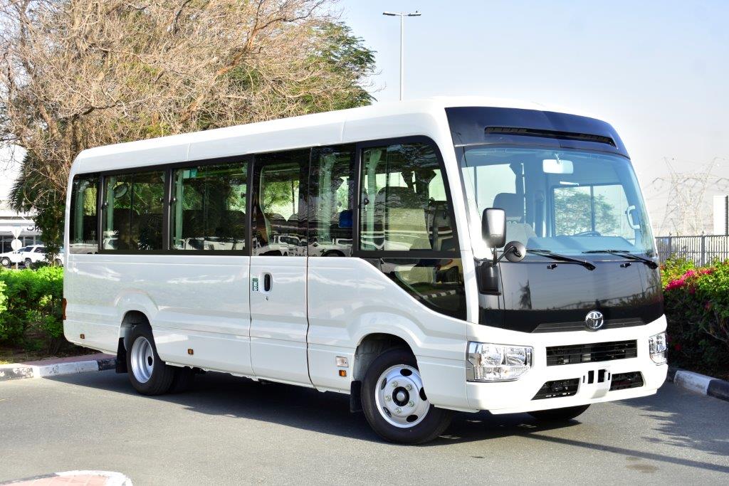 Toyota Coaster Best Deals on Bus Sahara Motors Dubai